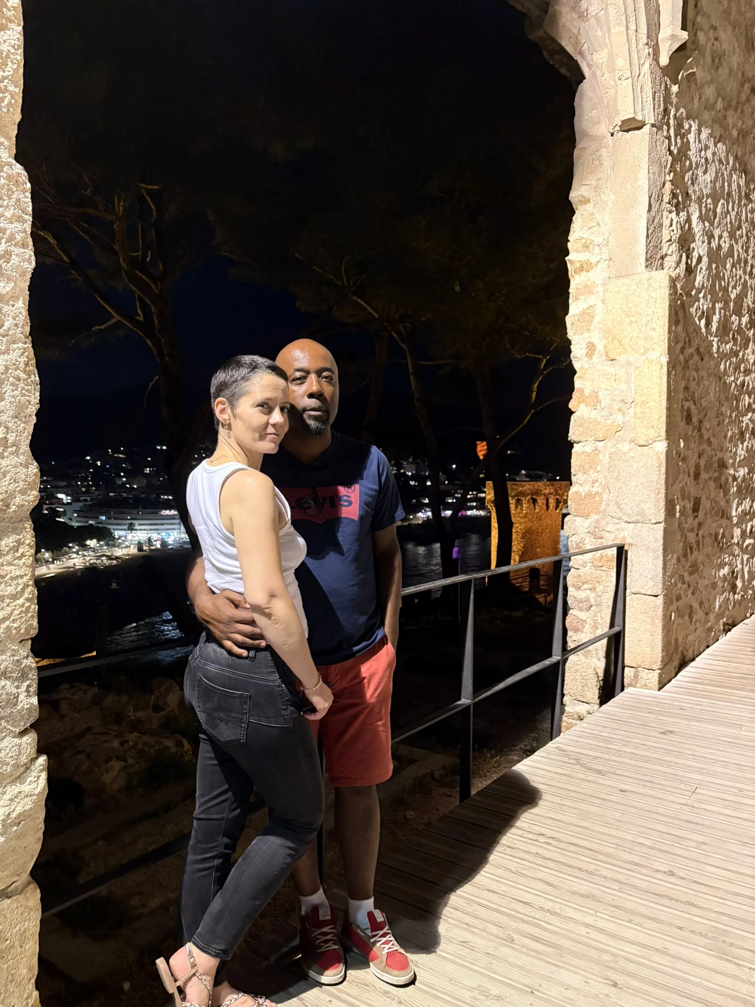 Les fondateurs de Sals'Ayiti, un soir d'été